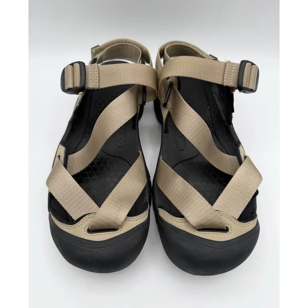 Keen Zerraport II Tan & Black Waterproof Sandal Men’s Size 9.5 Trail Hiking Lake